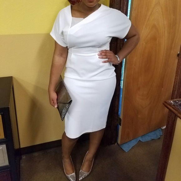 White dress from ASOS! Worn only once! - Picture 2 of 4